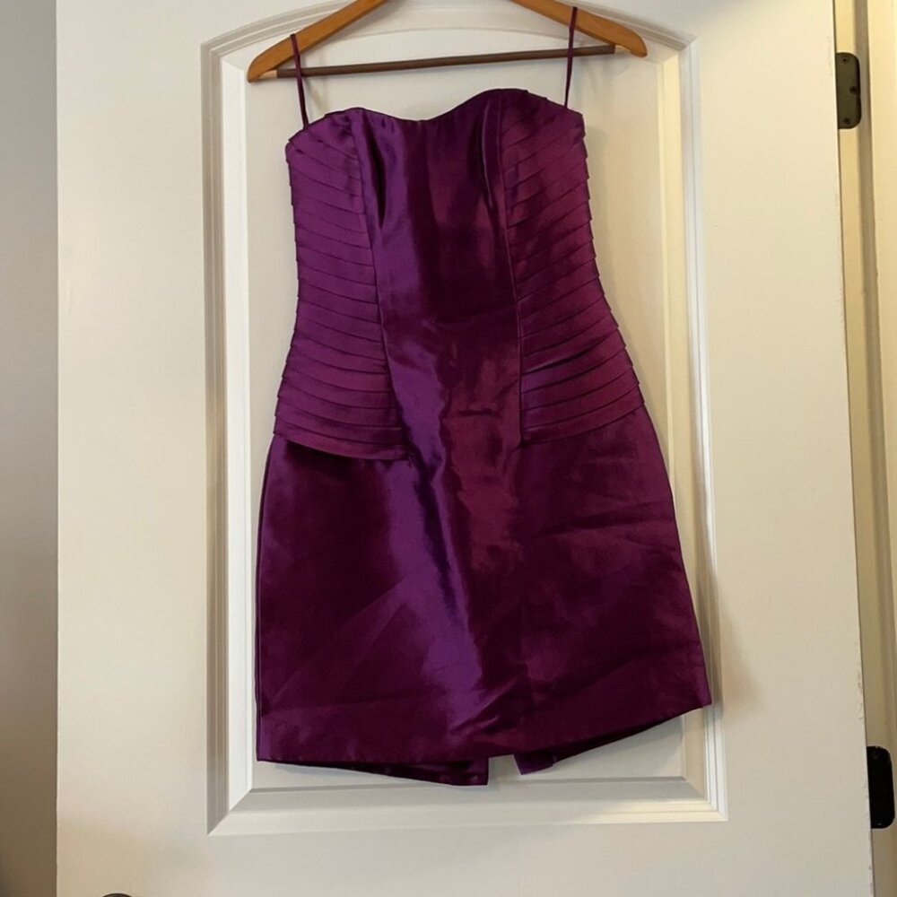 Rafael Cennamo strapless mini dress